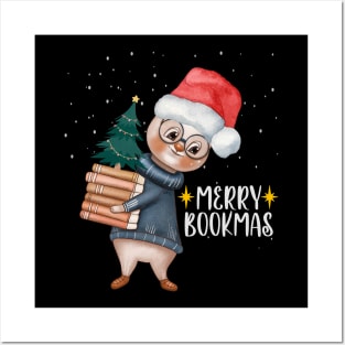 Merry bookmas Posters and Art